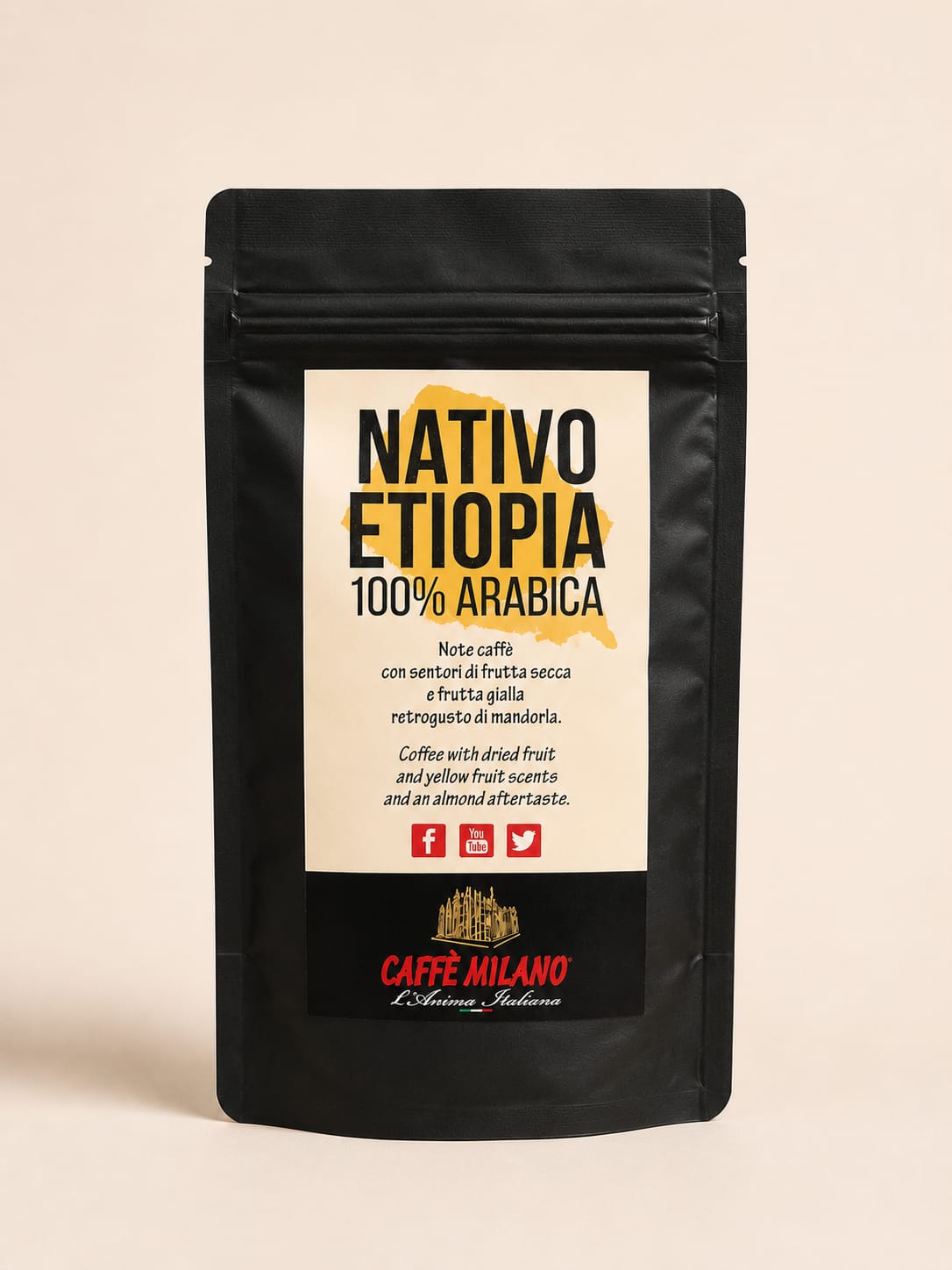 Nativo Ethiopia 100% Arabica Coffee – 250g