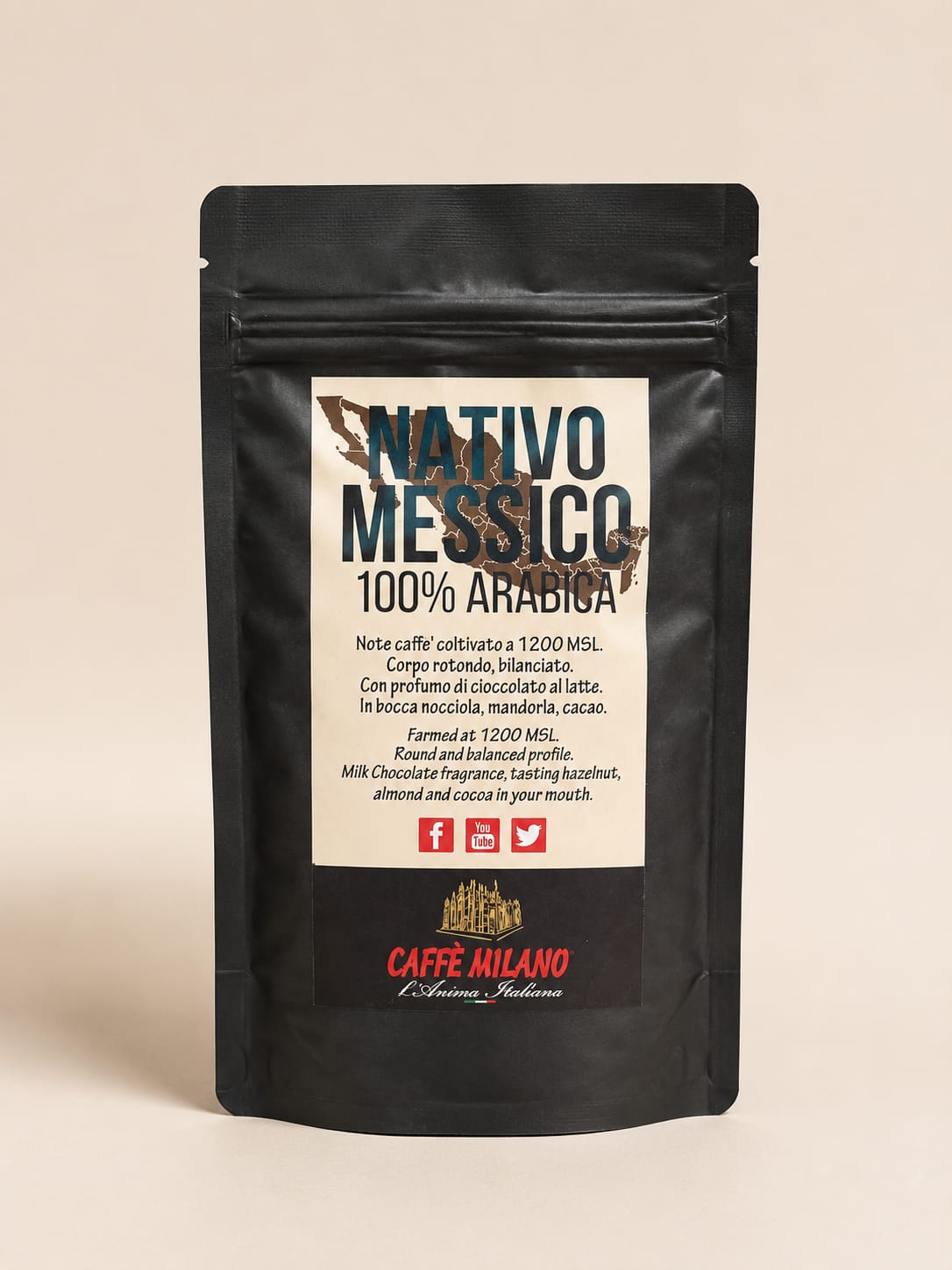 Nativo Messico 100% Arabica Coffee – 250g