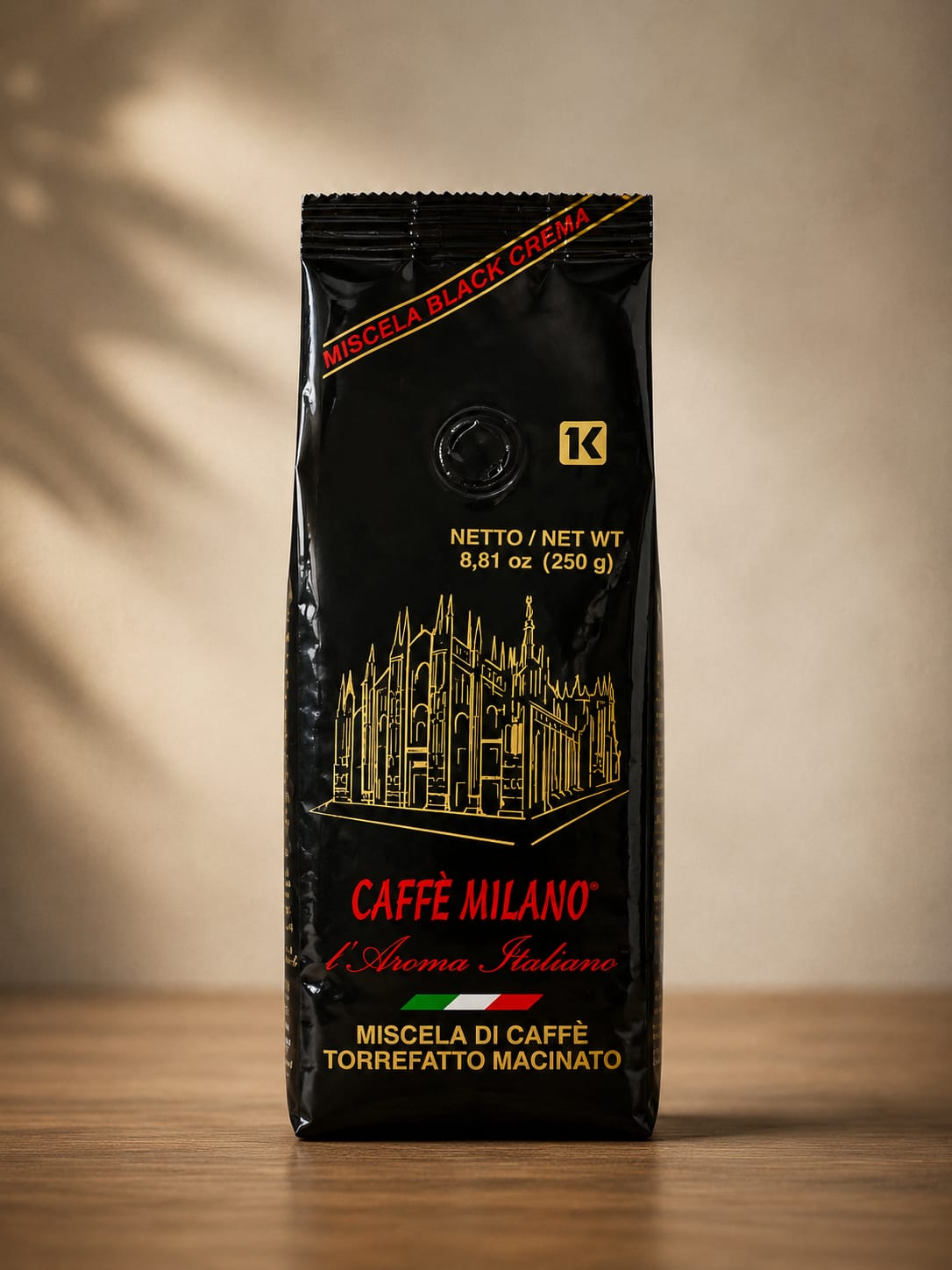 Caffe Milano Miscela Black Creama 70/30 - 250g